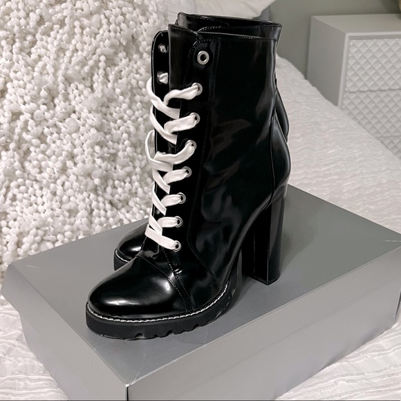 “Stomp the Yard” Mistress Rocks Black Combat Boot. Size 39. Very Sexy & Classy - Picture 3 of 6